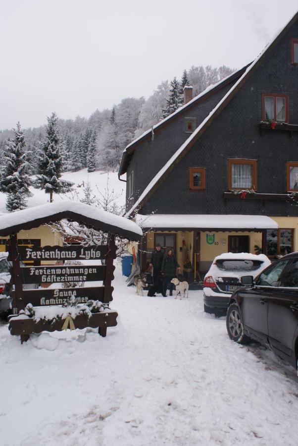 Ferienwohnung Ferienhaus Lyhs Fehrenbach Exterior foto