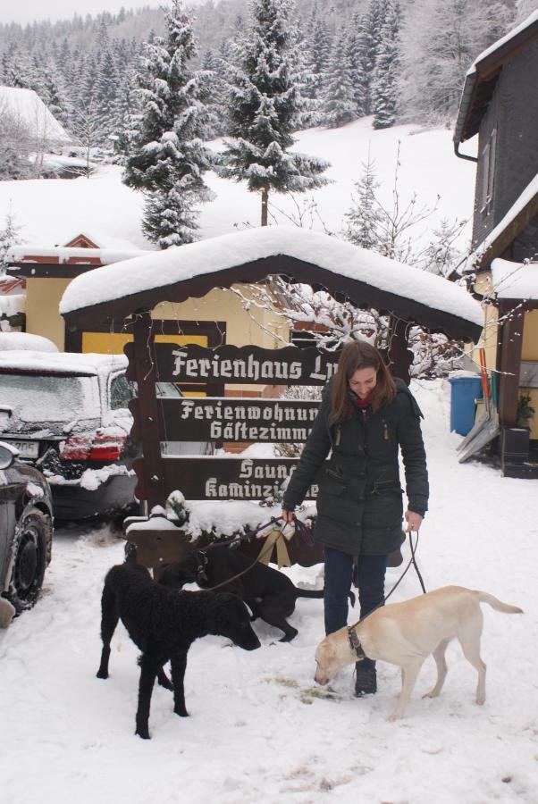 Ferienwohnung Ferienhaus Lyhs Fehrenbach Exterior foto