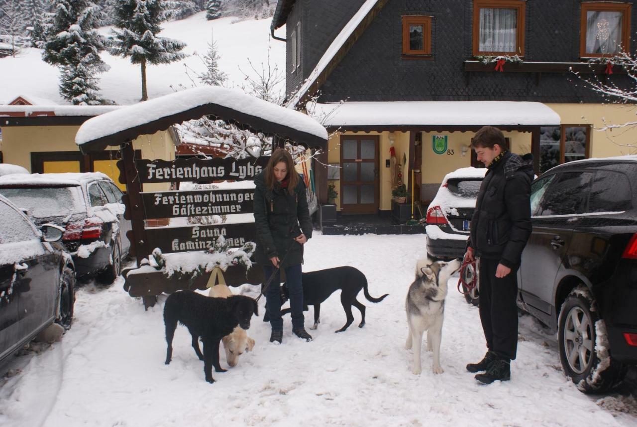 Ferienwohnung Ferienhaus Lyhs Fehrenbach Exterior foto