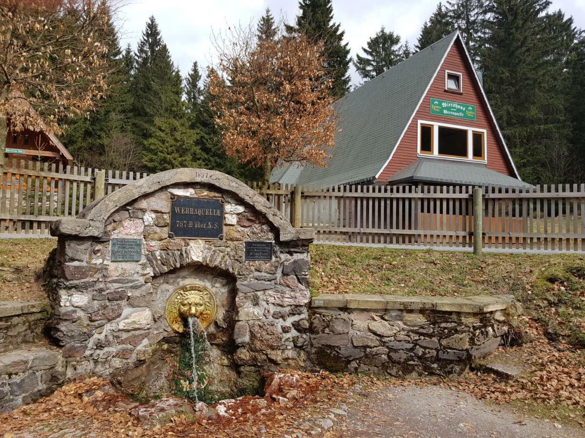 Ferienwohnung Ferienhaus Lyhs Fehrenbach Exterior foto