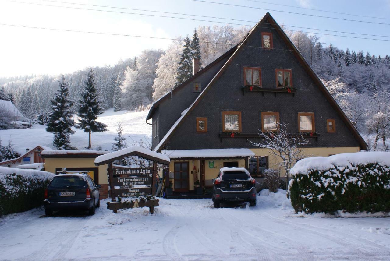 Ferienwohnung Ferienhaus Lyhs Fehrenbach Exterior foto