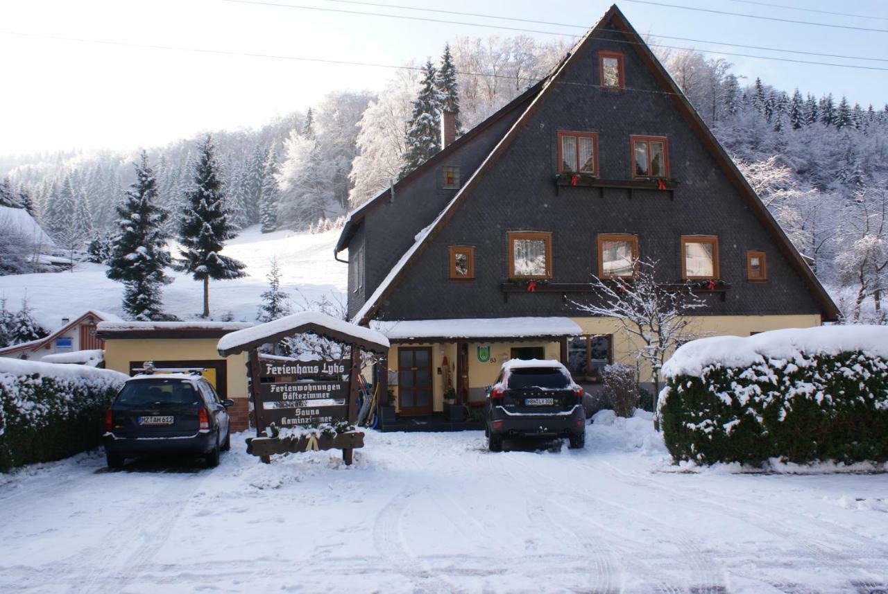 Ferienwohnung Ferienhaus Lyhs Fehrenbach Exterior foto